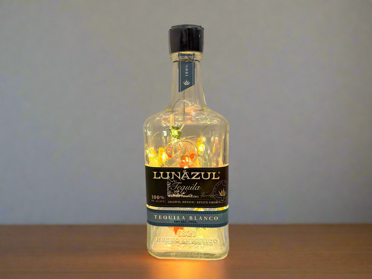 Lighted Bottle Lamp