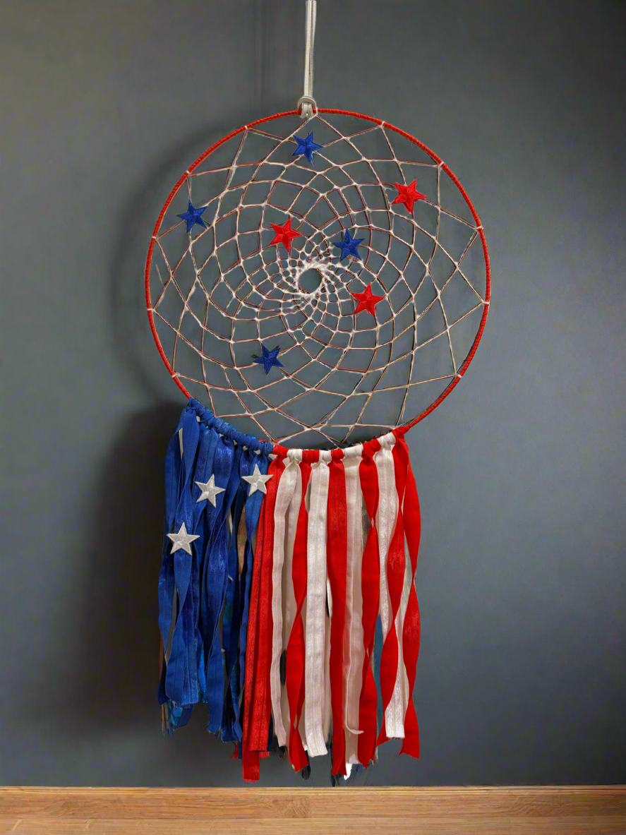 Patriotic Dream Catcher